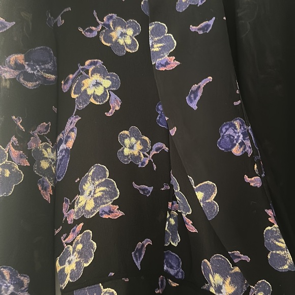 Ganni Purple Wrap Dress - Picture 4 of 4